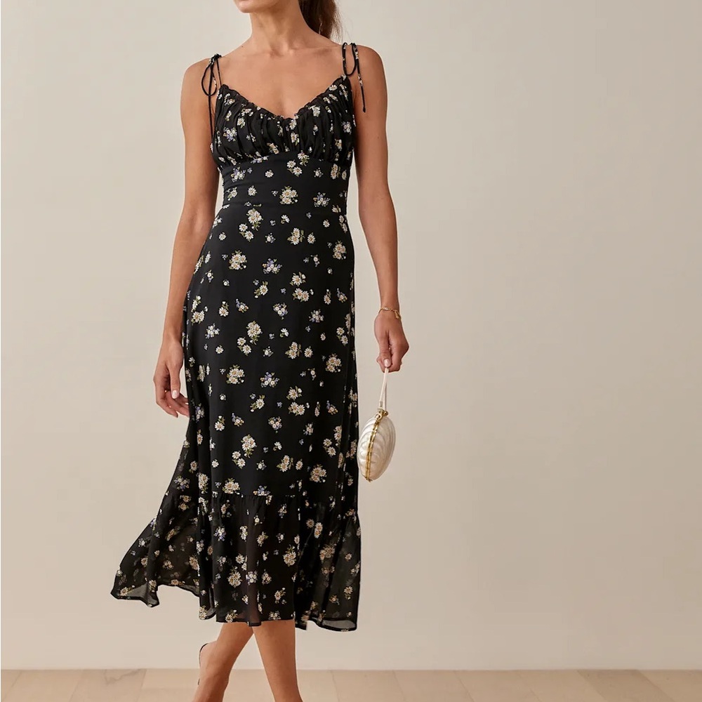 Reformation Embry Dress in Daisy print